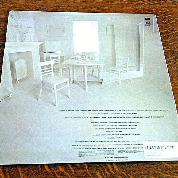 Vintage Vinyl THE TOURISTS Reality Effect Annie Lennox 1979 vinyl LP Eurythmics - Picture 4 of 16